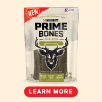 Prime Bones Chew Stick With Wild Venison for Medium Dogs