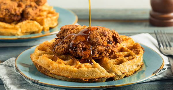 A consumer favorite - Chicken and Waffles