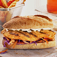 Grilled Jerk Chicken Sandwich