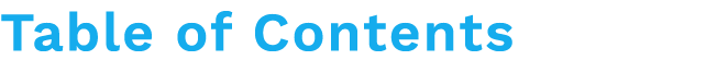 Table of Contents