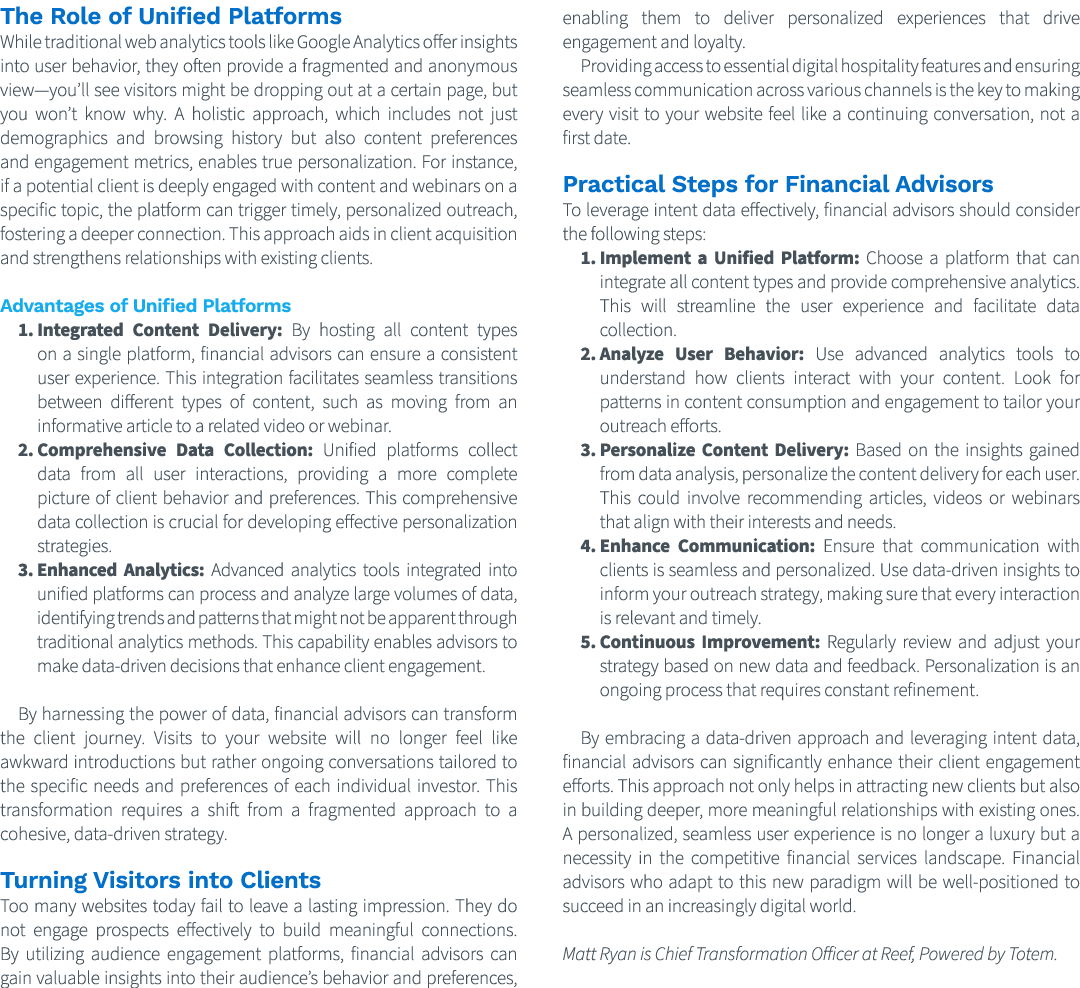 The Role of Unified Platforms While traditional web analytics tools like Google Analytics offer insights into user be...